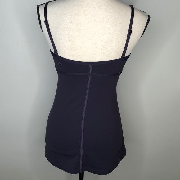LuluLemon Ariel Purple Workout Top - Picture 6 of 8
